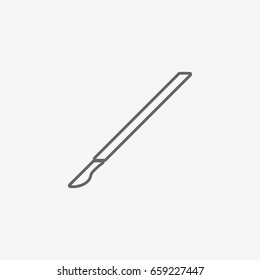 scalpel vector icon