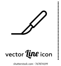 scalpel vector icon