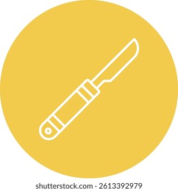 Scalpel vector icon. Can be used for printing, mobile and web applications.