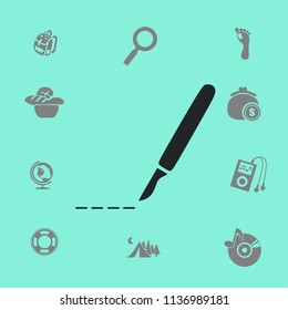 Scalpel vector illustration