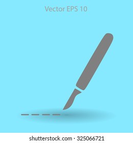 Scalpel vector illustration