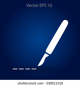Scalpel vector illustration