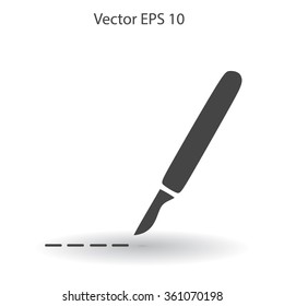 Scalpel vector illustration