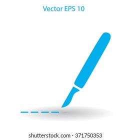 Scalpel vector illustration