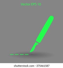 Scalpel vector illustration