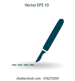 Scalpel vector illustration