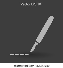 Scalpel vector illustration