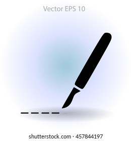 Scalpel vector illustration