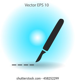 Scalpel vector illustration