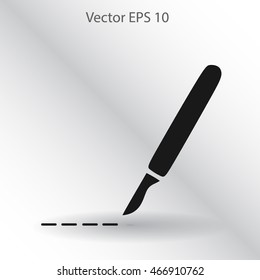 Scalpel vector illustration