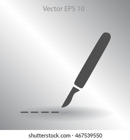 Scalpel vector illustration