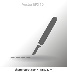 Scalpel vector illustration