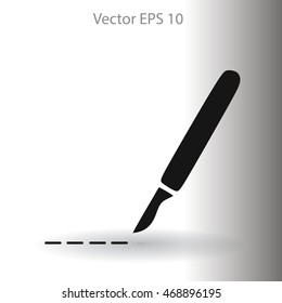 Scalpel vector illustration