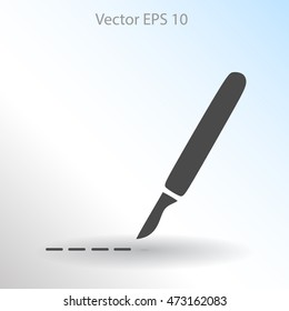 Scalpel vector illustration