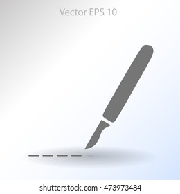 Scalpel vector illustration