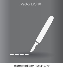 Scalpel vector illustration