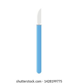 Scalpel vector. wallpaper. free space for text. copy space. symbol.