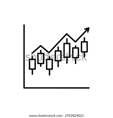 Scalping Strategy Icon – Representing High-Frequency Trading, Market Entry, and Quick Profits