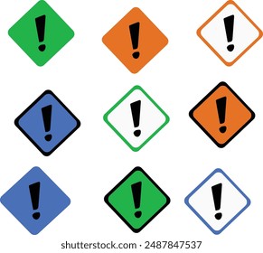 Scam alert warning set vector illustration. 
Good for banner, poster, greeting card, party card, invitation, template, advertising, campaign, and social media. 
