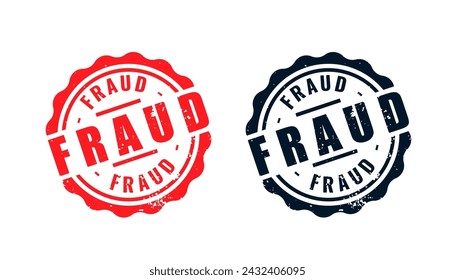 el fondo del símbolo de alerta de estafa y fraude evita que el virus se propague desde su vector de red