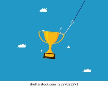 Estafa con premios. El trofeo del gancho