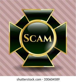 Scam shiny emblem