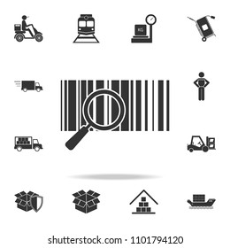 scan bar code icon. Detailed set of logistic icons. Premium graphic design. One of the collection icons for websites, web design, mobile app on white background