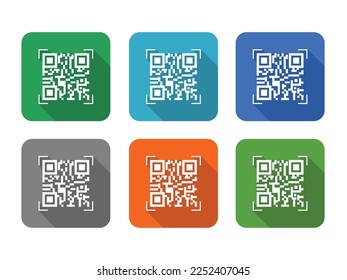 scan barcode style modern  multi colors