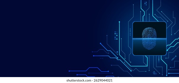 scan fingerprint, Cyber security and password control through fingerprints, access with biometrics identification	
