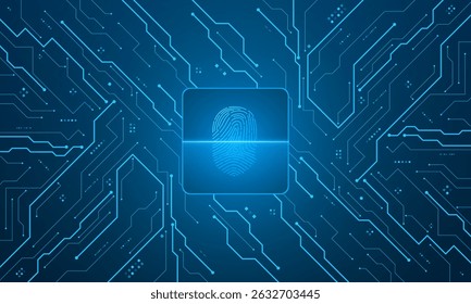 digitalizar impressão digital, segurança cibernética e controle de senha através de impressões digitais, acesso com identificação biométrica