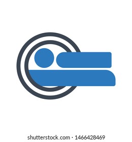 scan glyph colour vector icon