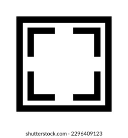 Scan icon. Data reading. Vector.