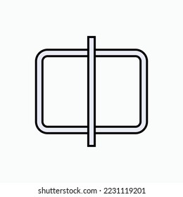 Scan Icon. Detect, Identification Symbol for Design, Presentation, Website or Apps Elements - Vector. 