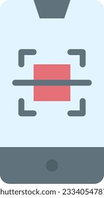 Scan Icon image. Suitable for mobile application.