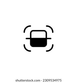 Vektordesign-Vorlagen für Scansymbole