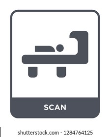scan icon vector on white background, scan trendy filled icons from Medical collection, scan vector illustration