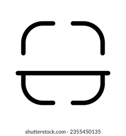 Scan Icon Vector Symbol Design Illustration
