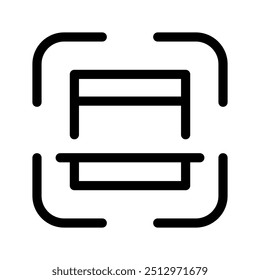 Scan Icon Vector Symbol Design Illustration
