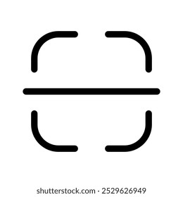 Scan Icon Vector Symbol Design Illustration