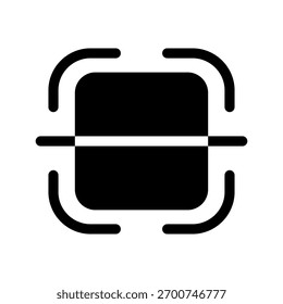 Scan Icon Vector Symbol Design Illustration
