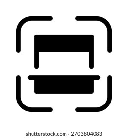 Scan Icon Vector Symbol Design Illustration
