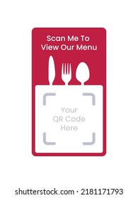Scan me to view our menu. Restaurant menu QR code scan for menu order barcode. QR code menu icon for hotels, cafes, and bars to access culinary information. Template scan me Qr code for a smartphone. svg
