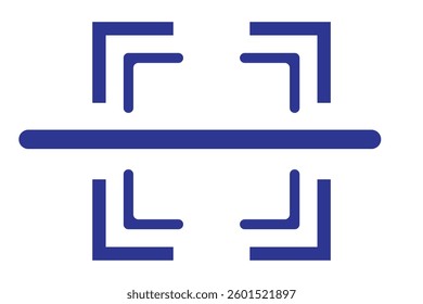 scan QR code icon scanning code sign. code scanner icon. barcode icons. scan icon vector illustration eps 10.