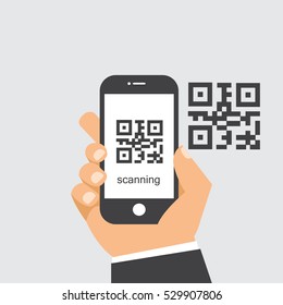 Scan QR Code To Mobile Phone.