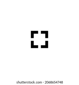 Scan symbol simple vector perfect illustration