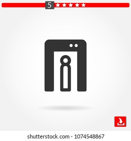 scan vector icon