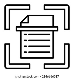 Icono de vector de exploración. Se puede usar para imprimir, móviles y aplicaciones web.