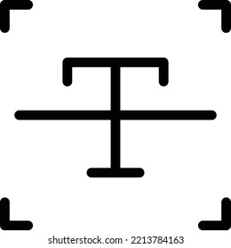 digitalizar ilustración vectorial en un fondo transparente. Símbolos de calidad superior. Iconos vectoriales de glifos para diseño de conceptos y gráficos. 
