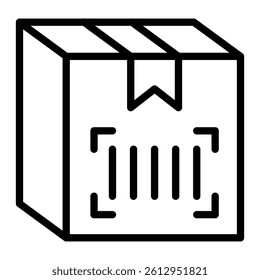 Scan Vector Line Icon Design