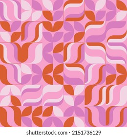 Scandi Art collage graphics pattern made with vector abstract forms and generative geometric shapes, useful for web background, poster art design, magazine front page, wall print, cover artwork.